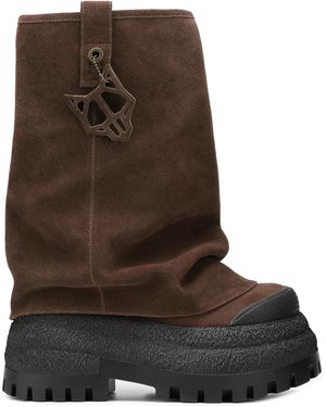 Naked Wolfe Disturb Chocolate Suede - Brown