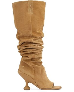 Naked Wolfe Kind Cow Suede Camel - Brown
