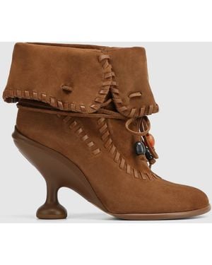 Naked Wolfe Bonnie Tan Suede - Brown