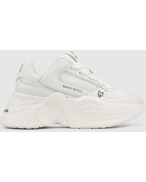 Naked Wolfe Temple White Leather