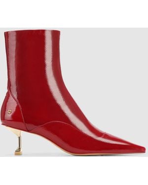 Naked Wolfe Tempting Crinkle Patent Leather - Red