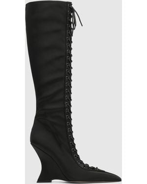 Naked Wolfe Lacy Satin - Black