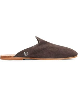 Naked Wolfe The Jet Mule Suede - Brown