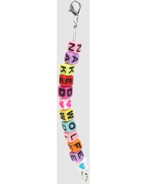 Naked Wolfe Friendship Bracelet Charm - White