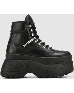 Naked Wolfe Spike Black Leather