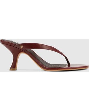 Naked Wolfe Mandy Waxy Leather - Brown