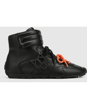 Naked Wolfe Love Trainer Leather - Black