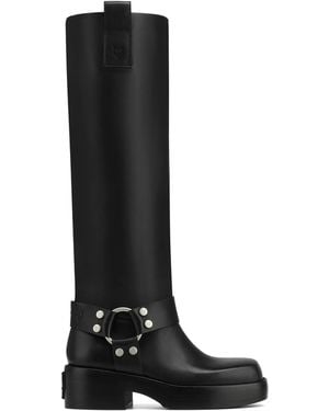 Naked Wolfe Desert Black Leather