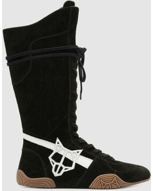 Naked Wolfe Betsy Suede - Black