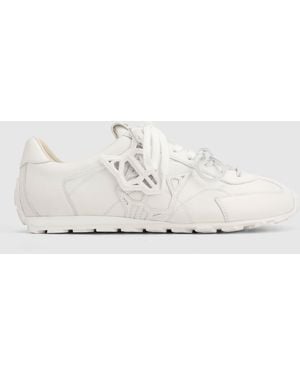 Naked Wolfe The Butter Trainer Leather - White