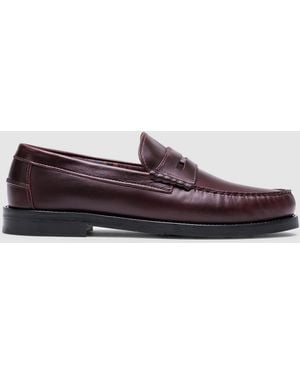 Naked Wolfe Riviera Oxblood Leather - Red