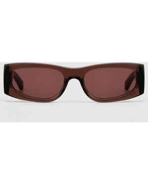 Naked Wolfe London Chocolate Sunglasses - Brown