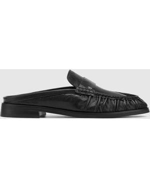 Naked Wolfe Slipper Tumble Leather - Black