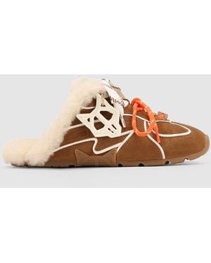 Naked Wolfe Adorn Tan Suede - Brown