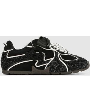 Naked Wolfe Adored Hairy Suede - Black