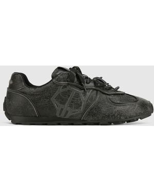 Naked Wolfe Lightning Distress Leather - Black