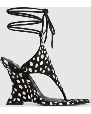Naked Wolfe Rampage Reverse Dalmatian Pony - Black