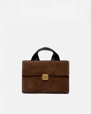 Nanushka Sandi Lock - Brown