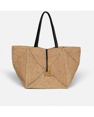 Nanushka Origami Tote - Natural