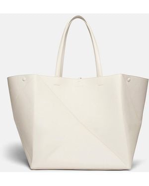 Nanushka Origami Tote Large - White