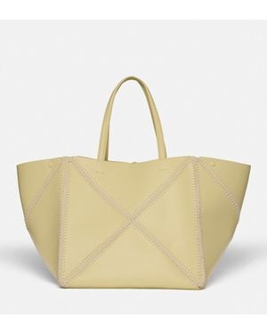 Nanushka Origami Tote Large - Natural