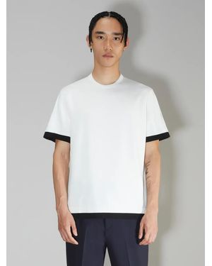 Neil Barrett Travel Layer-effect T-shirt - White