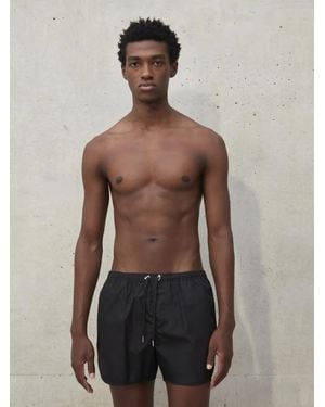 Neil Barrett Minimal Nylon Swim Shorts - Black