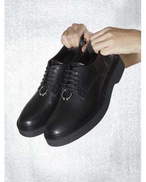 Neil Barrett Pierced Punk Derby - Black