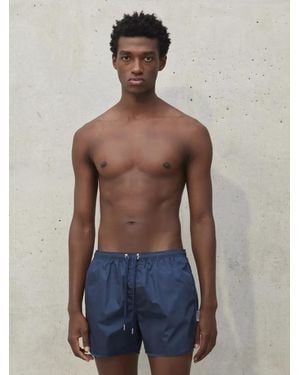 Neil Barrett Minimal Swim Shorts - Blue