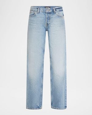 EB DENIM Low-Rise Baggy Jeans - Blue