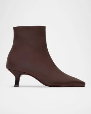 Bernardo 50Mm Sanya Leather Ankle Booties - Brown
