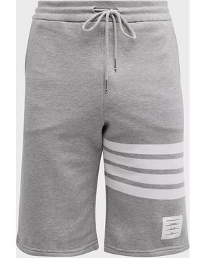 Thom Browne Apos;S 4-Bar Basic Terry Sweat Shorts - Gray