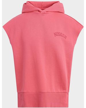 Hudson Jeans Apos;S Viper Sleeveless Hoodie - Pink