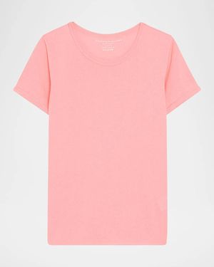 Majestic Filatures Machine Washable Cashmere Crewneck Top - Pink