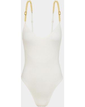 ViX Harper One-Piece Swimsuit - White