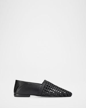 STAUD 55Mm Brigitte Suede Kitten-Heel Mules - White