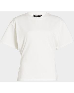EB DENIM Eero Cotton Tee - White