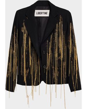 Libertine Unchained Melody Single-Breasted Jacket - Black