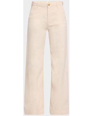 Kobi Halperin Shay Wide-Leg Linen Blend Pants - Natural