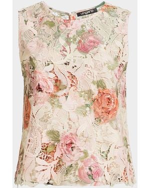 Emanuel Ungaro Remy Floral Broderie Blouse - Multicolor