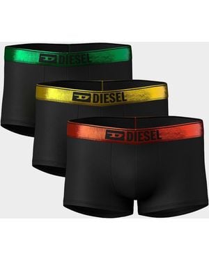 DIESEL Apos;S Damien 3-Pack Boxer Short Set - Black
