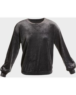 UGG Shanara Velvet Fleece Top - Gray