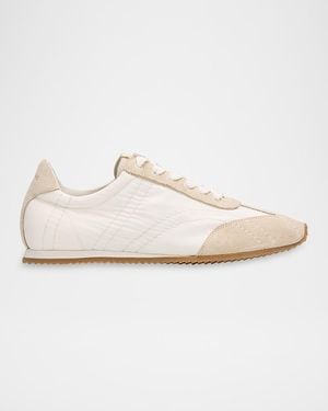 TOTEME Flex Low-Top Runner Sneakers - White