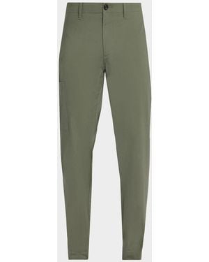 Vince Apos;S Owen Peached Cotton Pants - Green