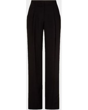 Veronica Beard Kenneth Straight-Leg Pants - Black