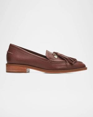 Cinq À Sept Remi Leather Tassel Loafers - Brown