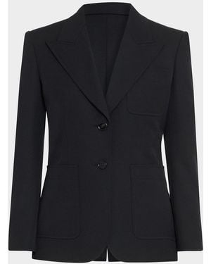 Chloé Wool Single-Breasted Blazer - Black