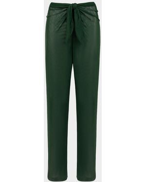 ViX Pareo Mesh Pants Coverup - Green