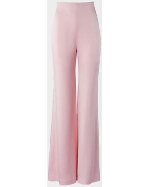 Silvia Tcherassi Palermo Flare Pants - Pink