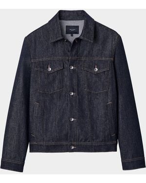 Rag & Bone Apos;S Cotton Denim Trucker Jacket - Blue